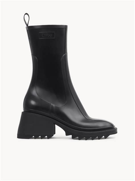 chloe boots pvc|women's chloe boots.